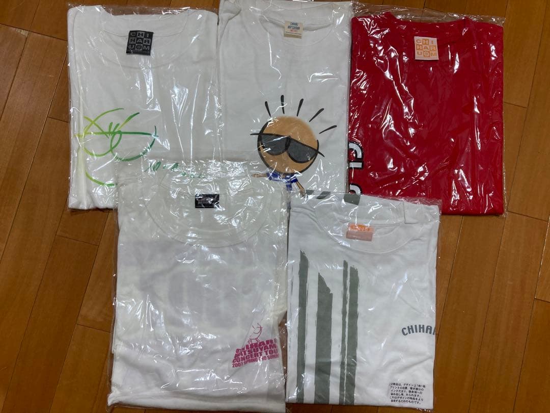 松山千春 コンサート Tシャツ 約２０年間分 ５５枚 すべて新品 未使用品