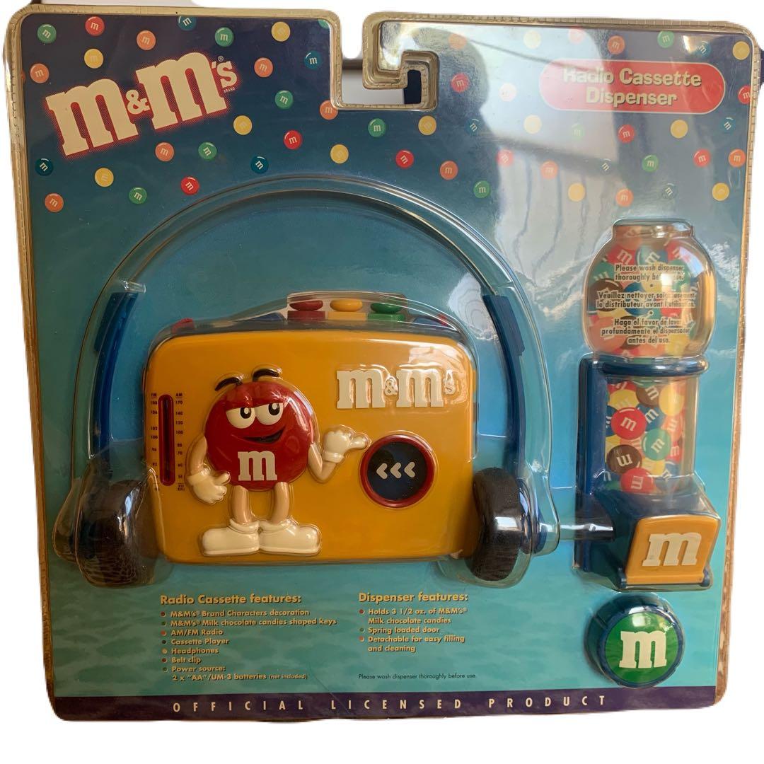 ★レア★新品未使用未開封m&m’s ラジオカセットディスペンサー