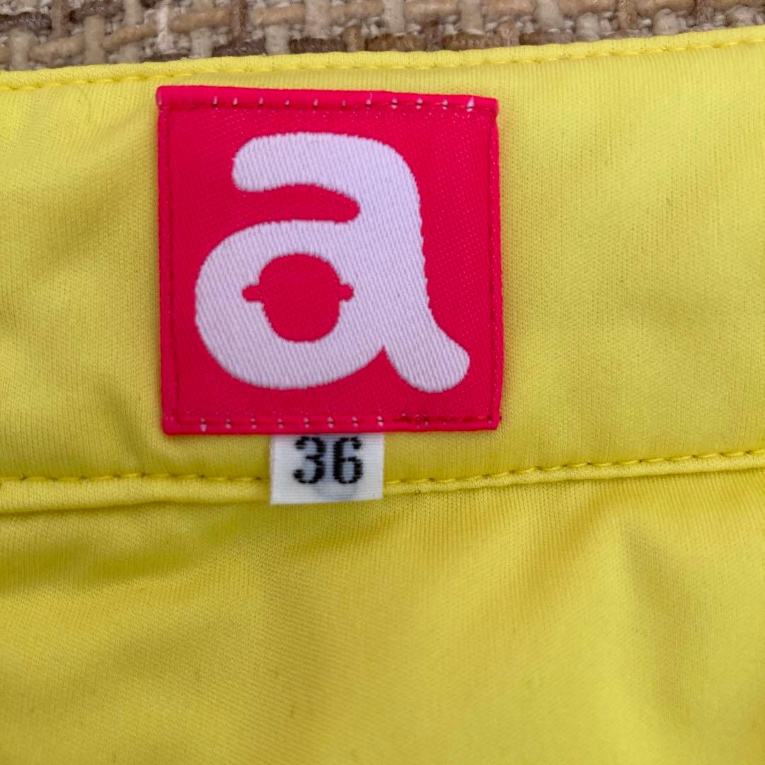 archivio ゴルフスカート 36サイズ イエロー