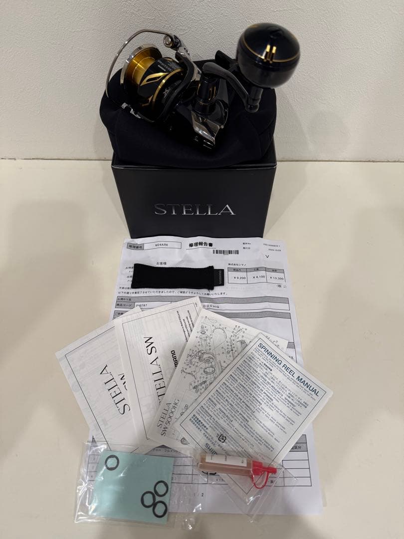 シマノ 20ステラSW 6000HG フルメンテコースOH済み