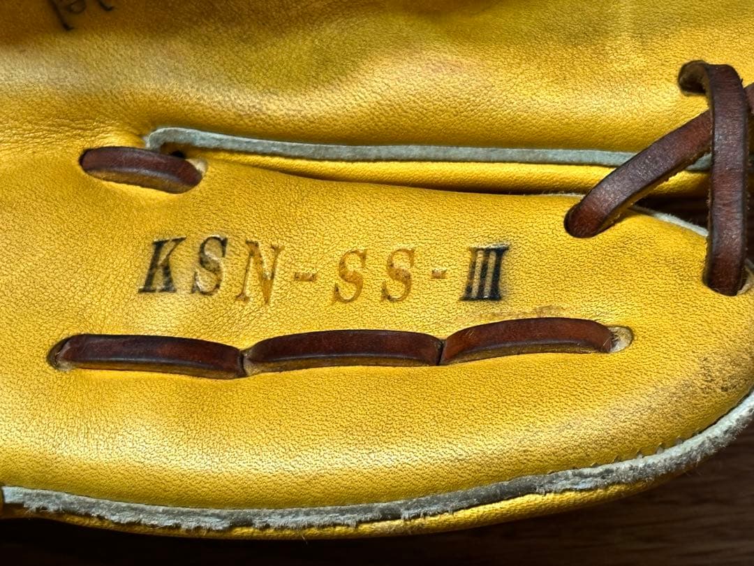 スラッガー　KSN-SS-III 一般軟式グローブ イエロー