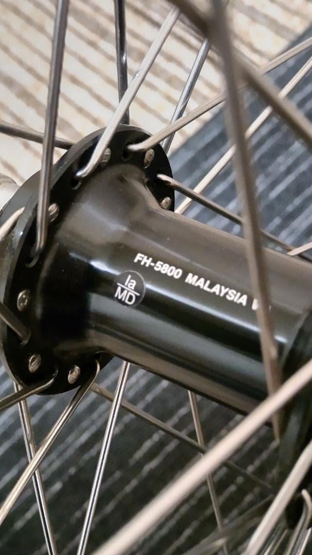 ARAYA R-50 ブラックアノダイズ ホイールセット