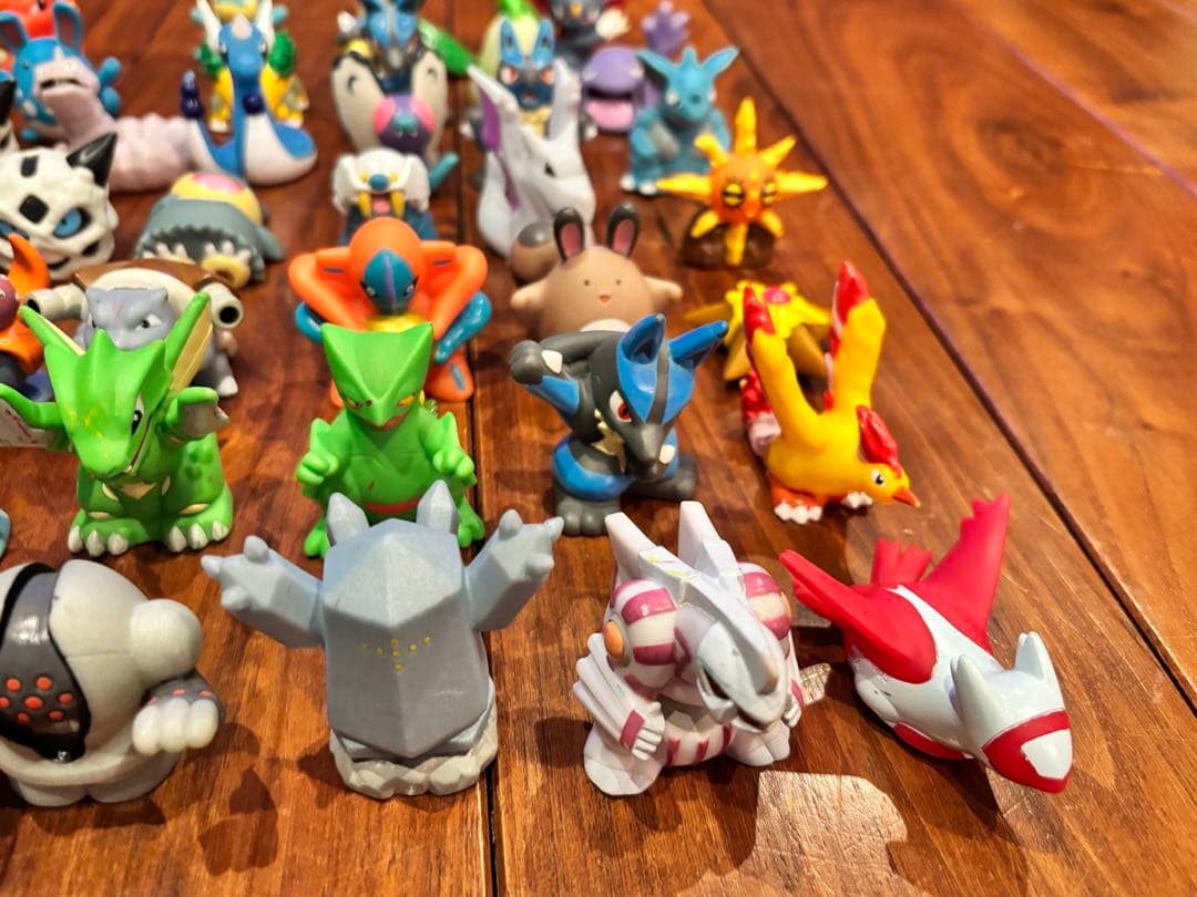 ポケモン　フィギュア　指人形　まとめ売り　レトロ 伝説あり レックウザ