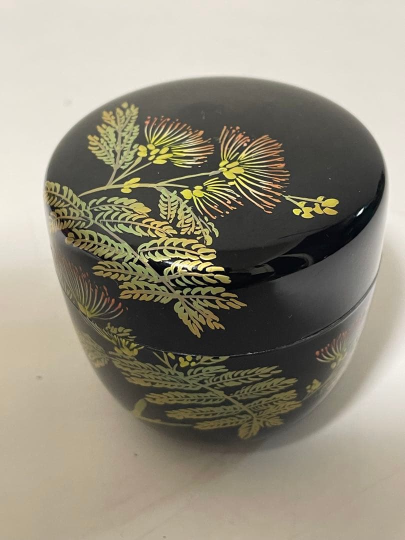 茶道具　木製　中棗