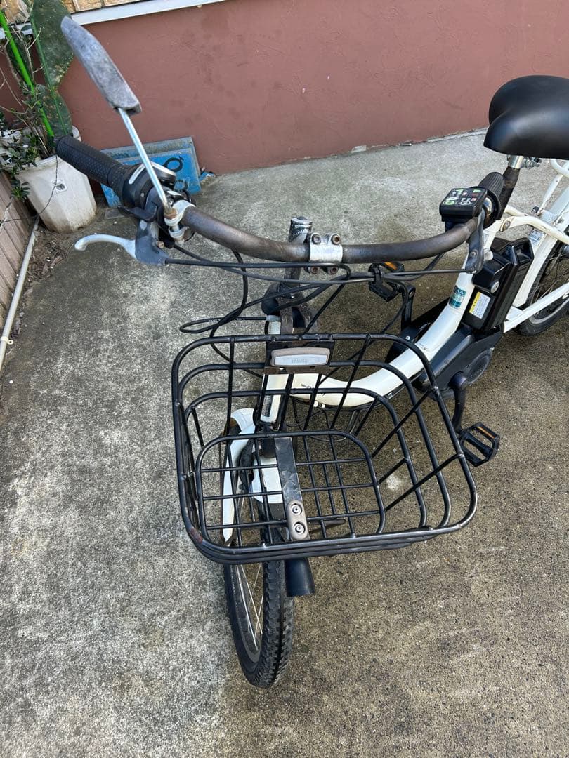 週末値下げ！YAMAHA PAS BABBY電動アシスト自転車 ホワイト