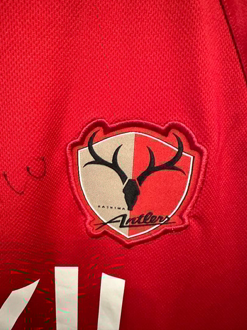 ジーコサイン入り　鹿島アントラーズNIKEトレーニングウェア