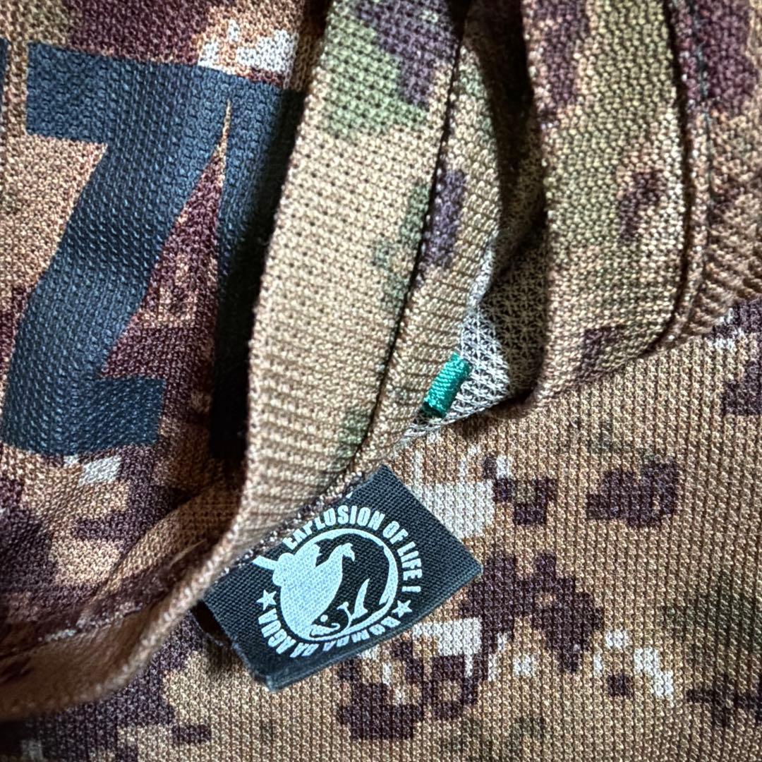 激レア‼️ボンバダアグア　カモフラTシャツ　Sサイズ