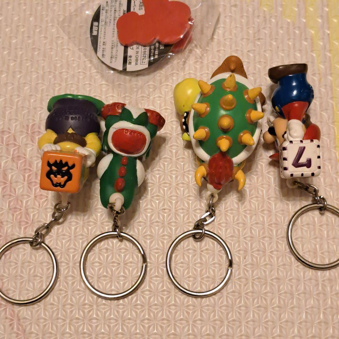 スーパーマリオ　キャラクター　 キーホルダーセット　平成レトロ　ビンテージ