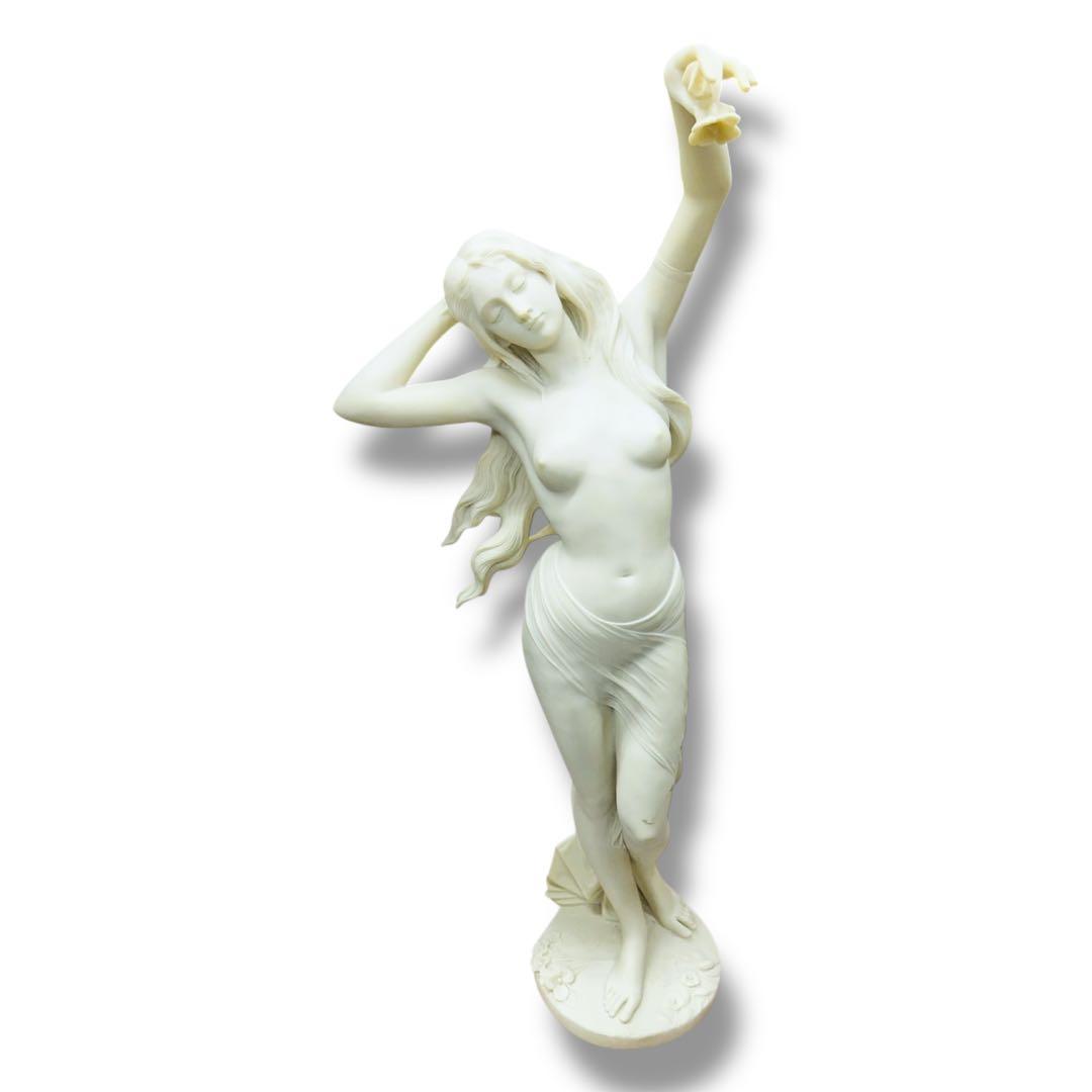 【配送ok】西洋美術 SCULPTURE 彫刻 小花を持つ女神 ヴィーナス像