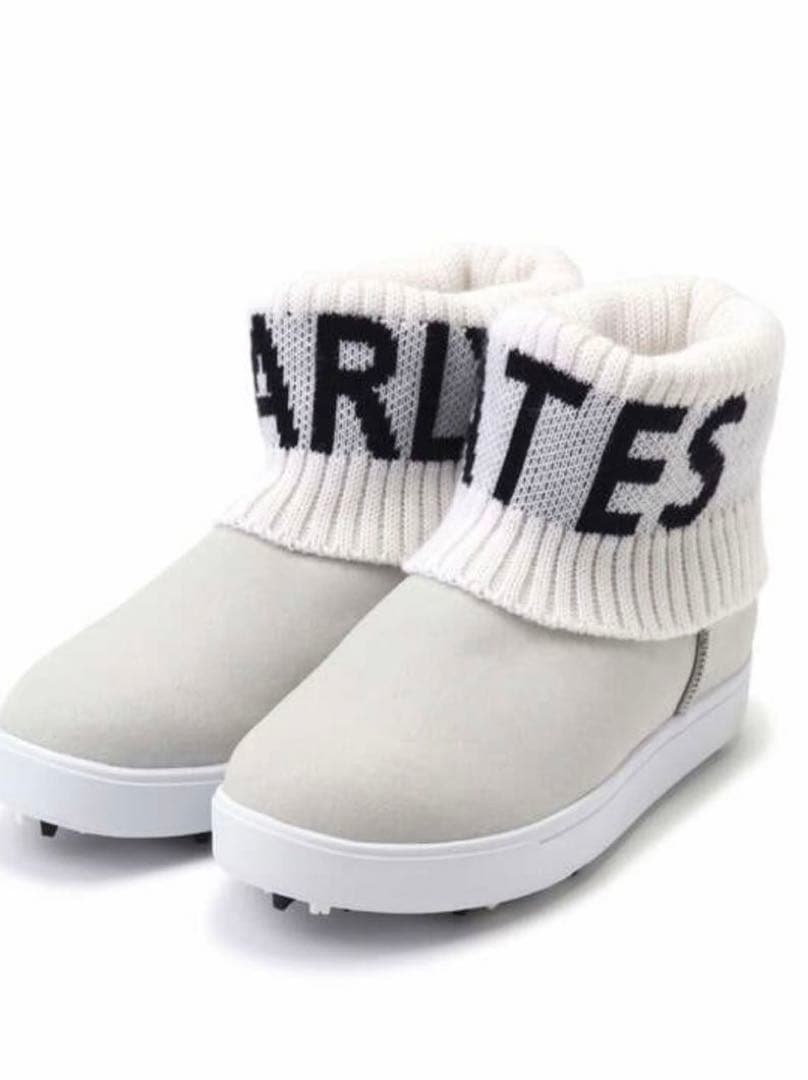 PG♡リブニットショートブーツ22.5