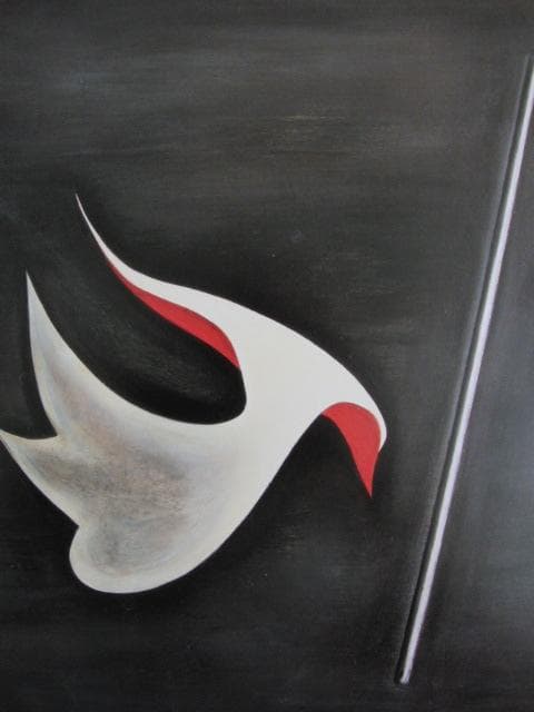 岡本太郎、【空間 】、希少な額装用画集より、新品高級額 額装付、状態良好