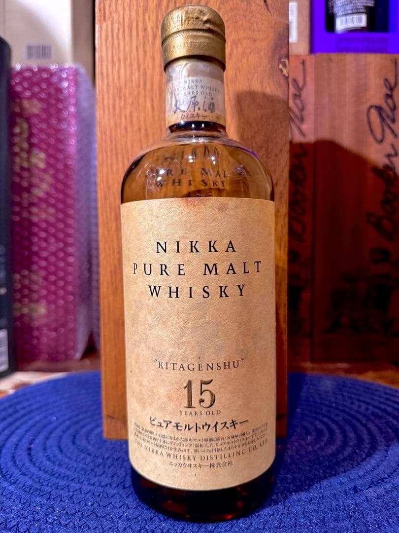 【希少】ニッカ 北原酒 15年 ピュアモルトウイスキー