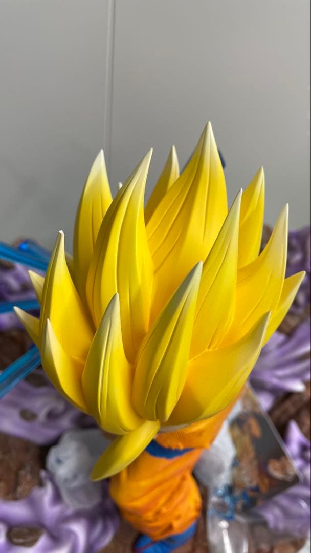 ドラゴンボール希少スタチュー1/4サイズ孫悟飯かめはめは映画シーン完全再現