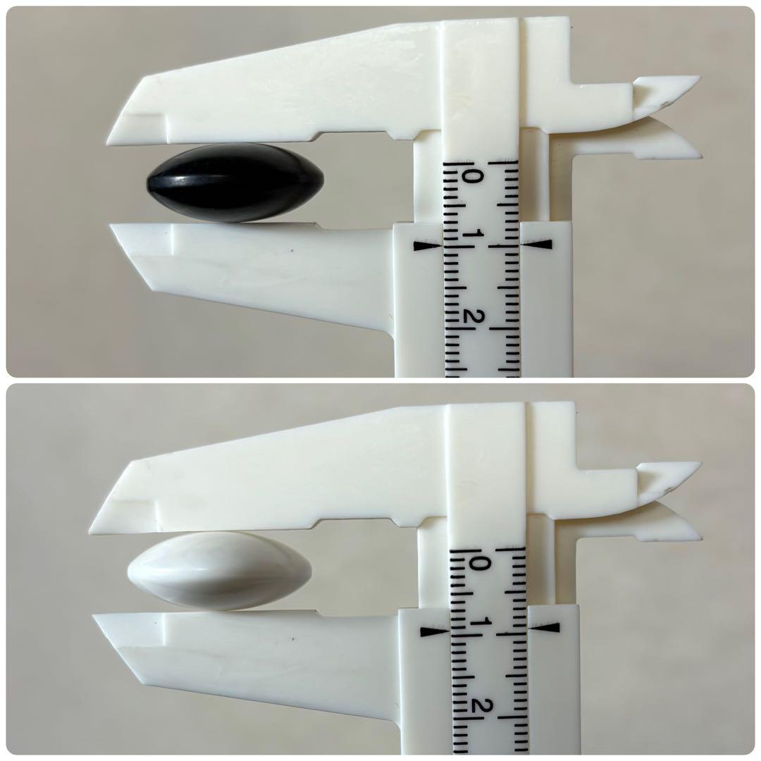 日向特製蛤碁石 雪印 34号 碁盤 碁石 蛤碁石 日向 那智黒石