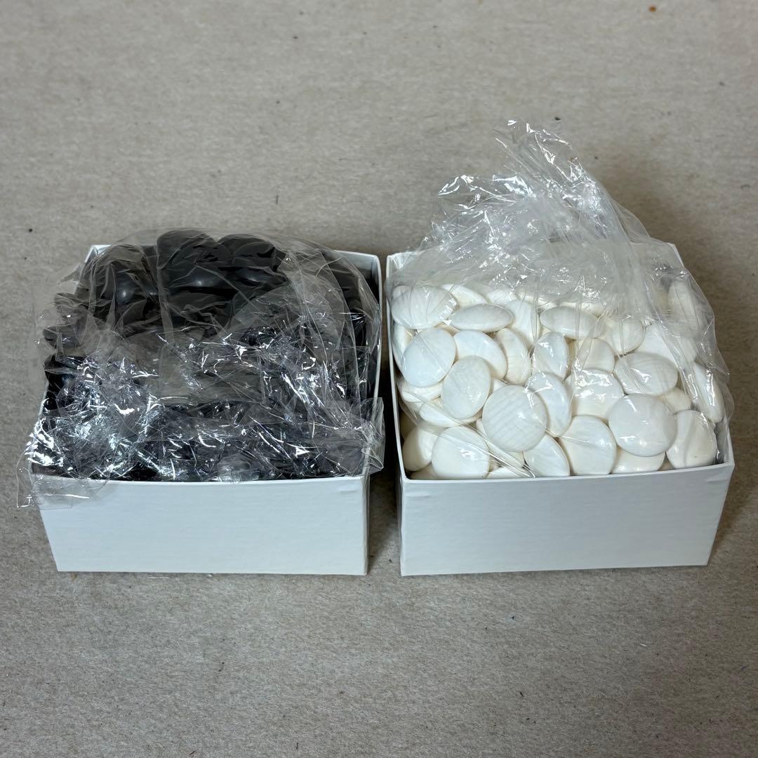 日向特製蛤碁石 雪印 34号 碁盤 碁石 蛤碁石 日向 那智黒石