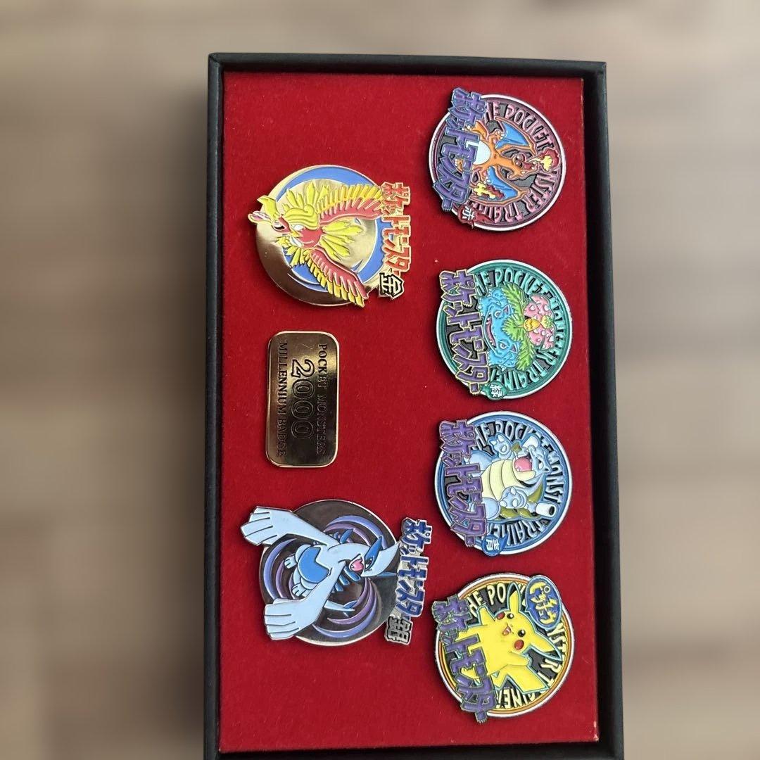 ポケモン ピンバッジ 6個セット 2000年記念