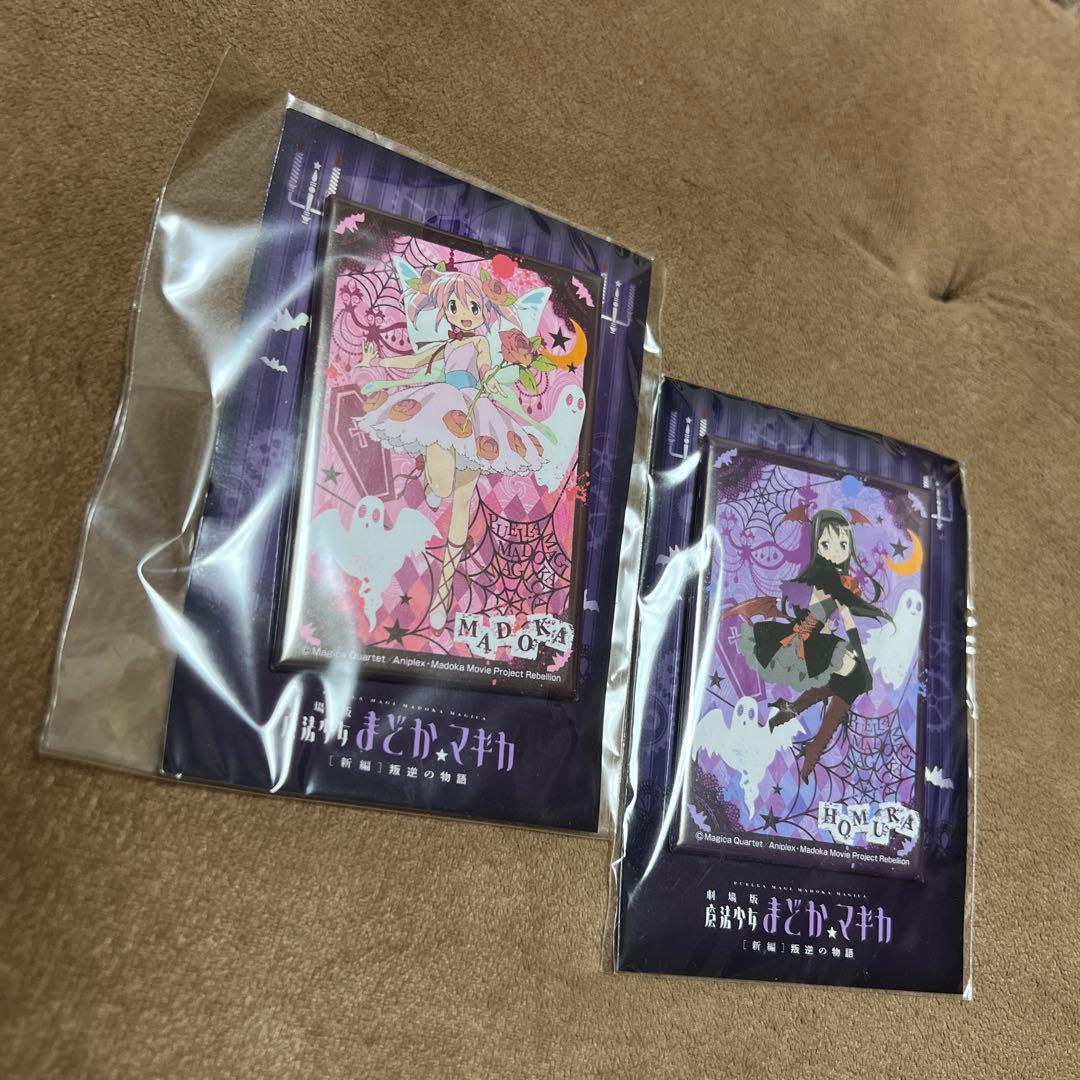 魔法少女まどか☆マギカ まどマギ レア スクエア缶バッジ 暁美ほむら 鹿目まどか