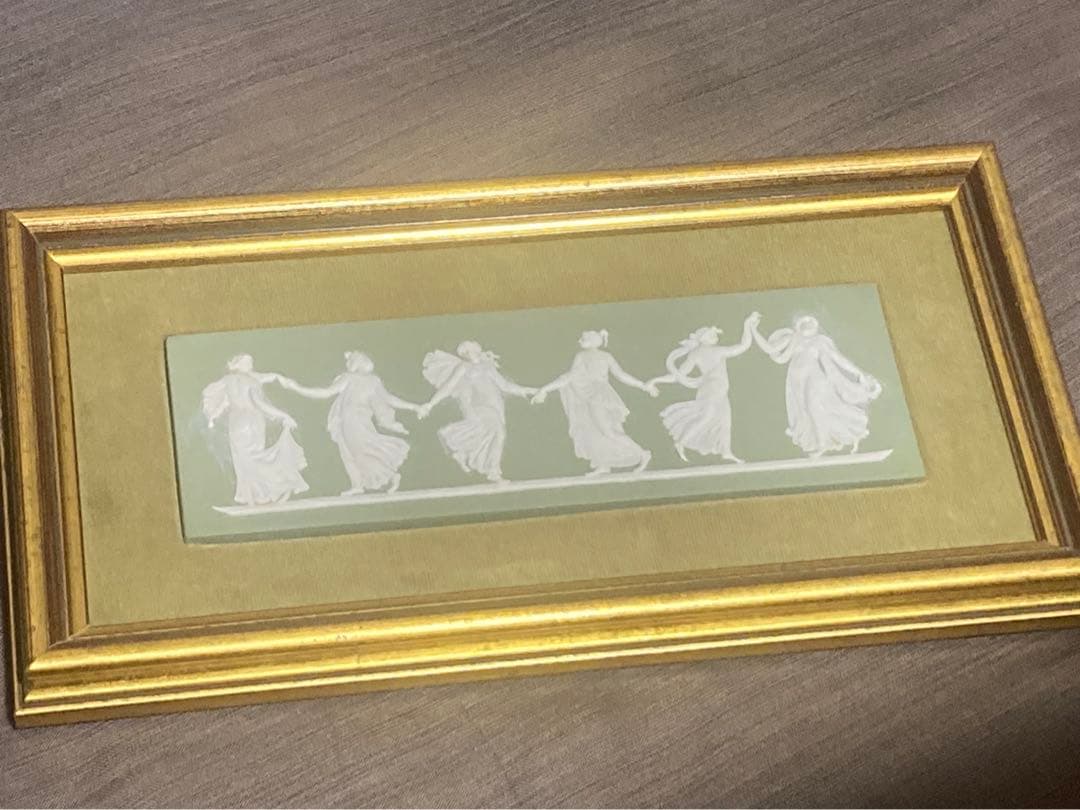 お値下げ↓WEDGEWOOD【ウェッジウッド】ジャスパー ダンシングアワー1 緑