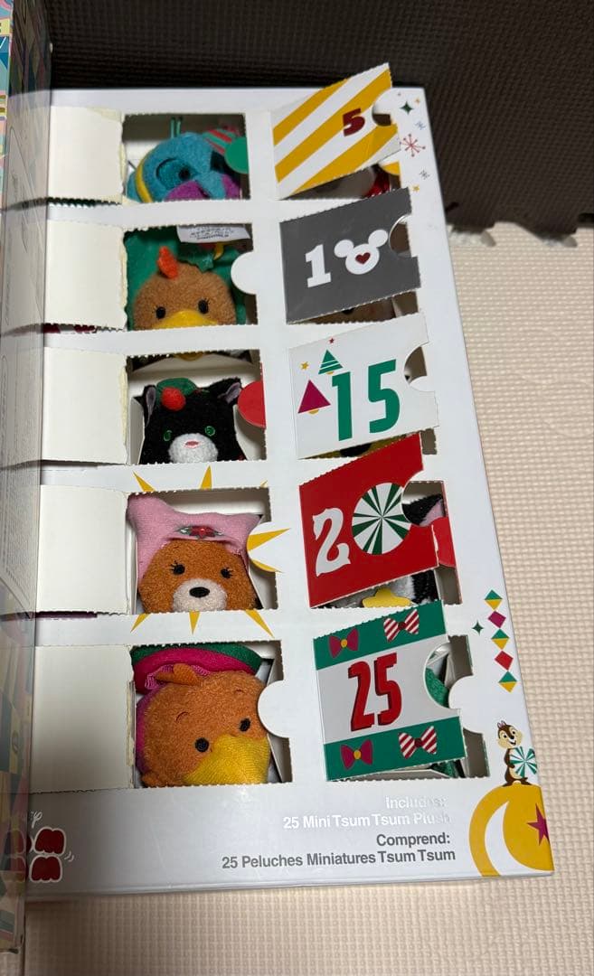 ツムツム　北米限定　アドベントカレンダー