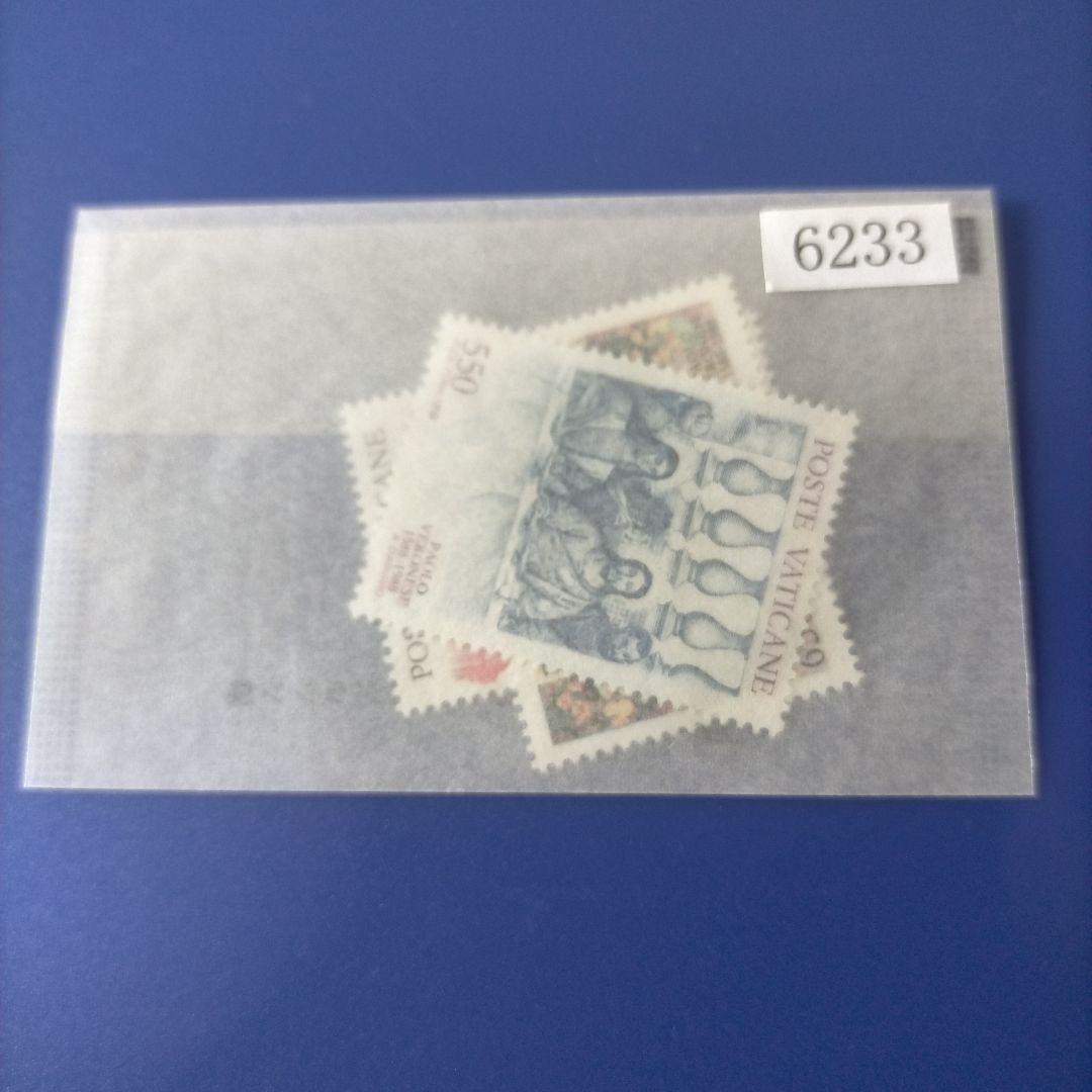 まとめ済6233 外国切手 バチカン市国 パオロ・ヴェロネーゼ 絵画1988年