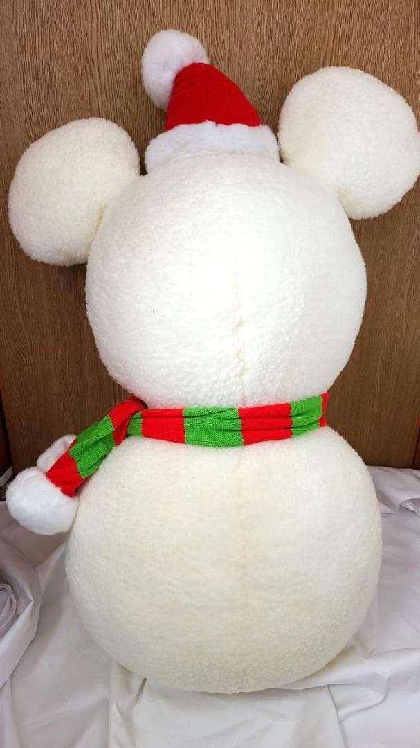 東京ディズニー★BIG!　ミッキースノー　雪だるまぬいぐるみ