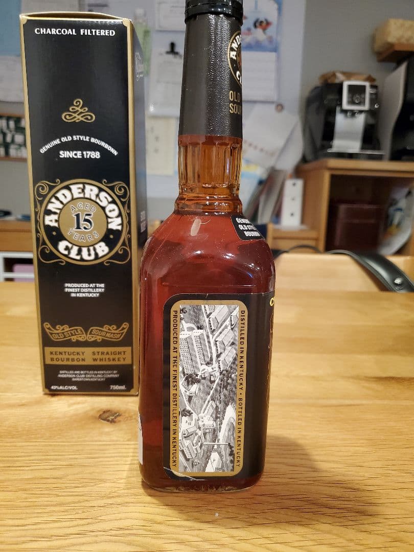 ANDERSON CLUB 15年 バーボン ウイスキー アンダーソンクラブ