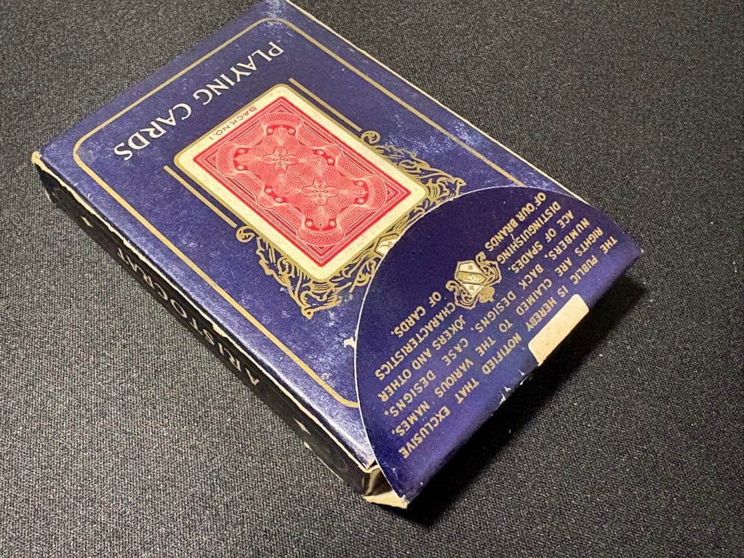 新品未使用 ARISTOCRAT オールド アリストクラット トランプ類税証紙