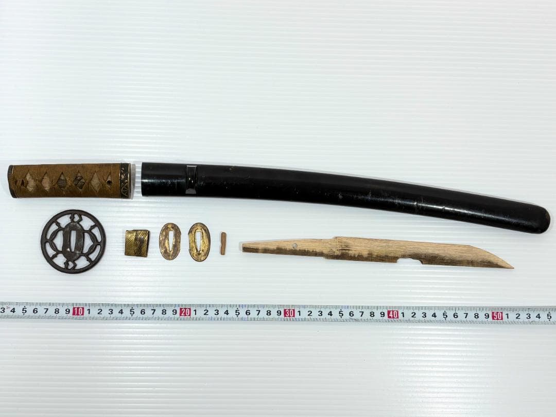 武具　脇差　拵　刀装具　短刀　鍔　アンティーク