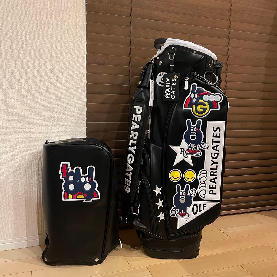 亀*甲様 【即発送】PEARLY GATESパーリーゲイツ キャディバッグ ゴル
