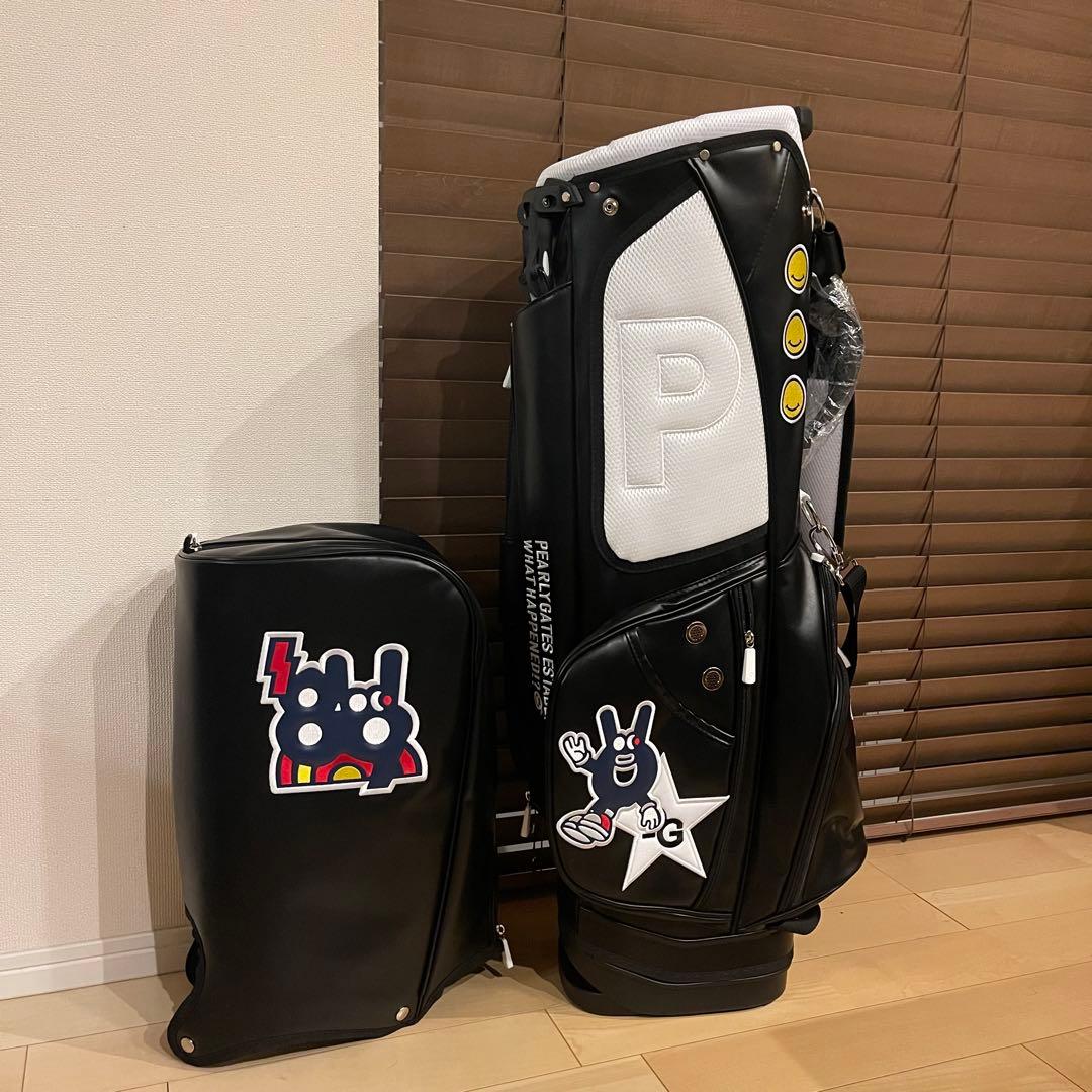 亀*甲様 【即発送】PEARLY GATESパーリーゲイツ キャディバッグ ゴル