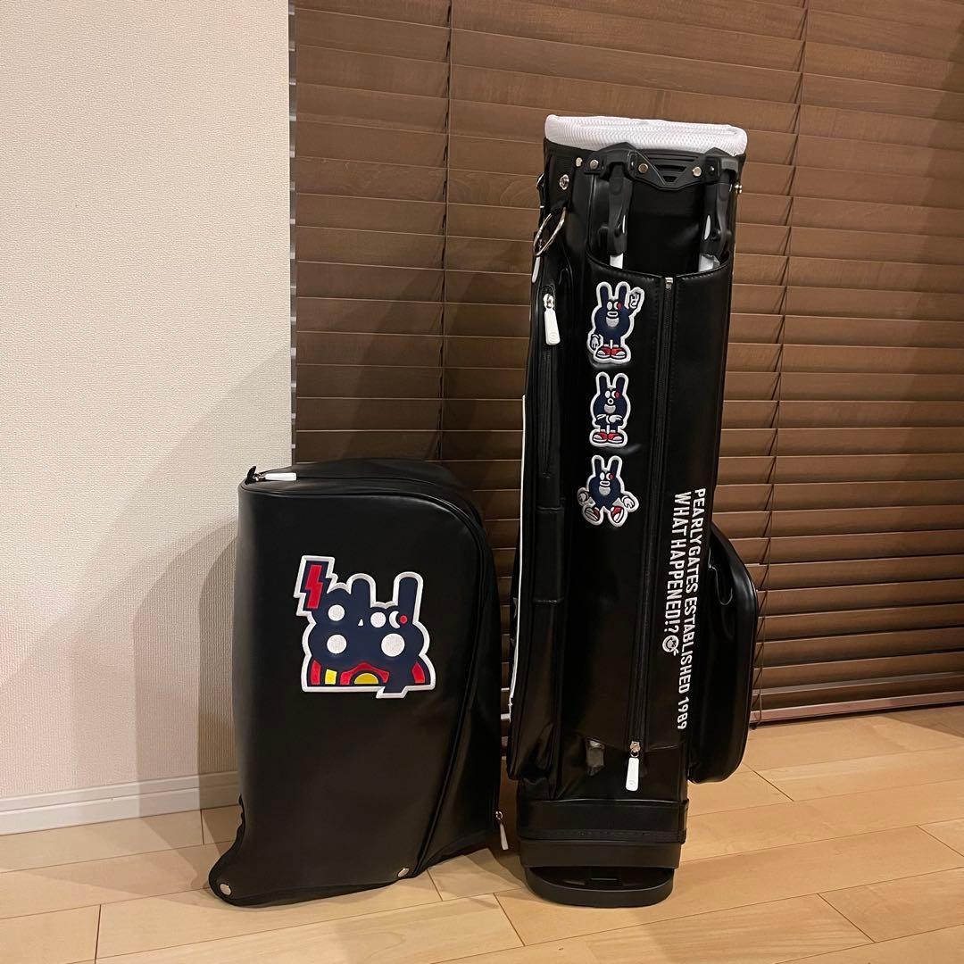 亀*甲様 【即発送】PEARLY GATESパーリーゲイツ キャディバッグ ゴル