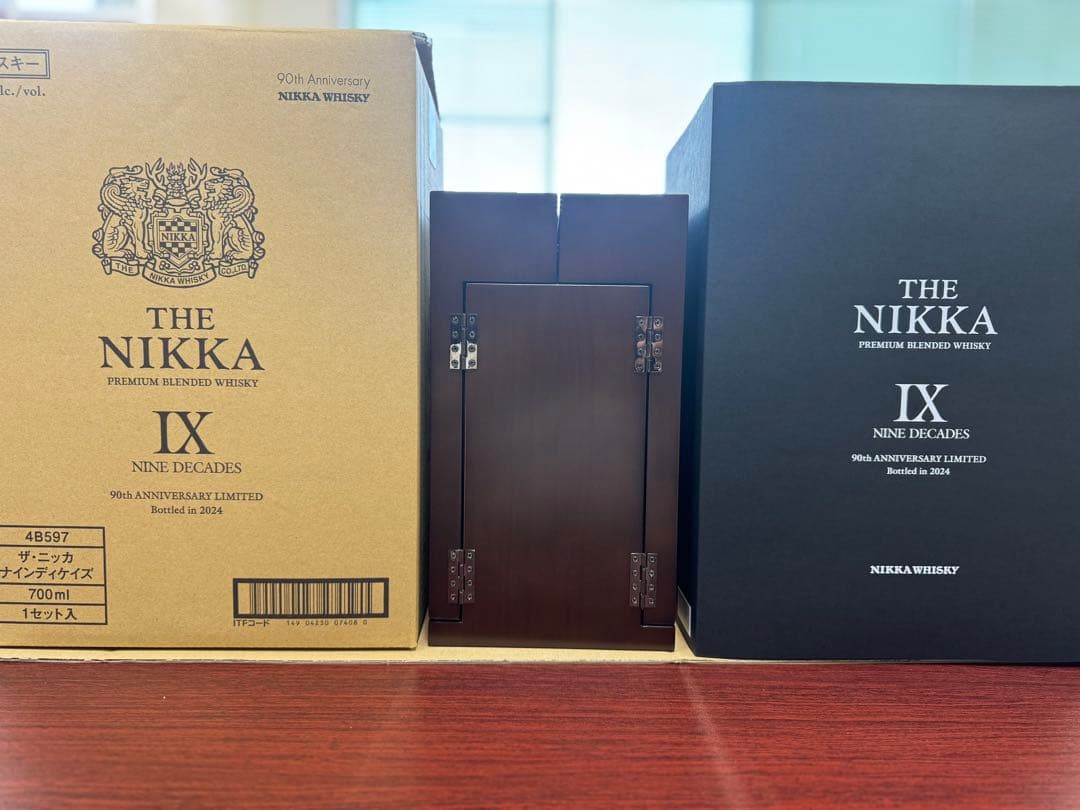 ザ・ニッカナインディケイズ(ダンボールのみ開封)ラスト1本