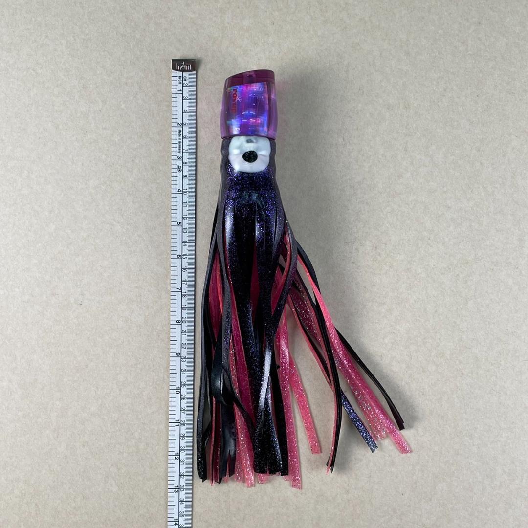 【未使用】スカートルアー 3本セット トローリングルアー　ソフトヘッド　カジキ