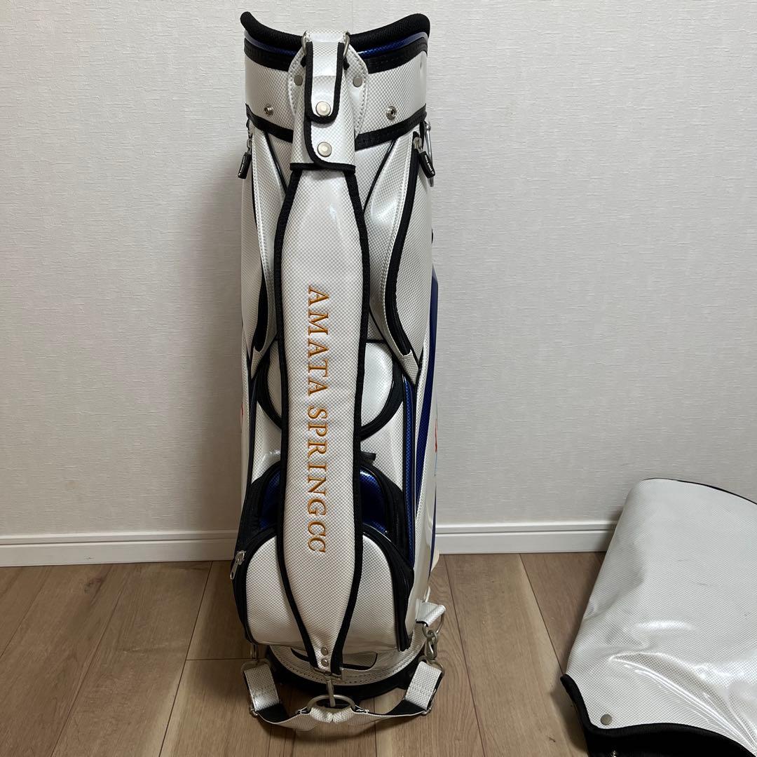 ★貴重★タイの名門AMATA SPRING キャディバッグ ホワイト/ブルー