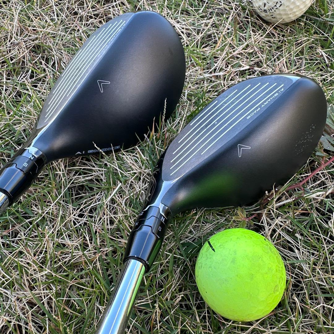 キャロウェイAiスモークHLユーティリティ5U 25° 6U27° 2本セット