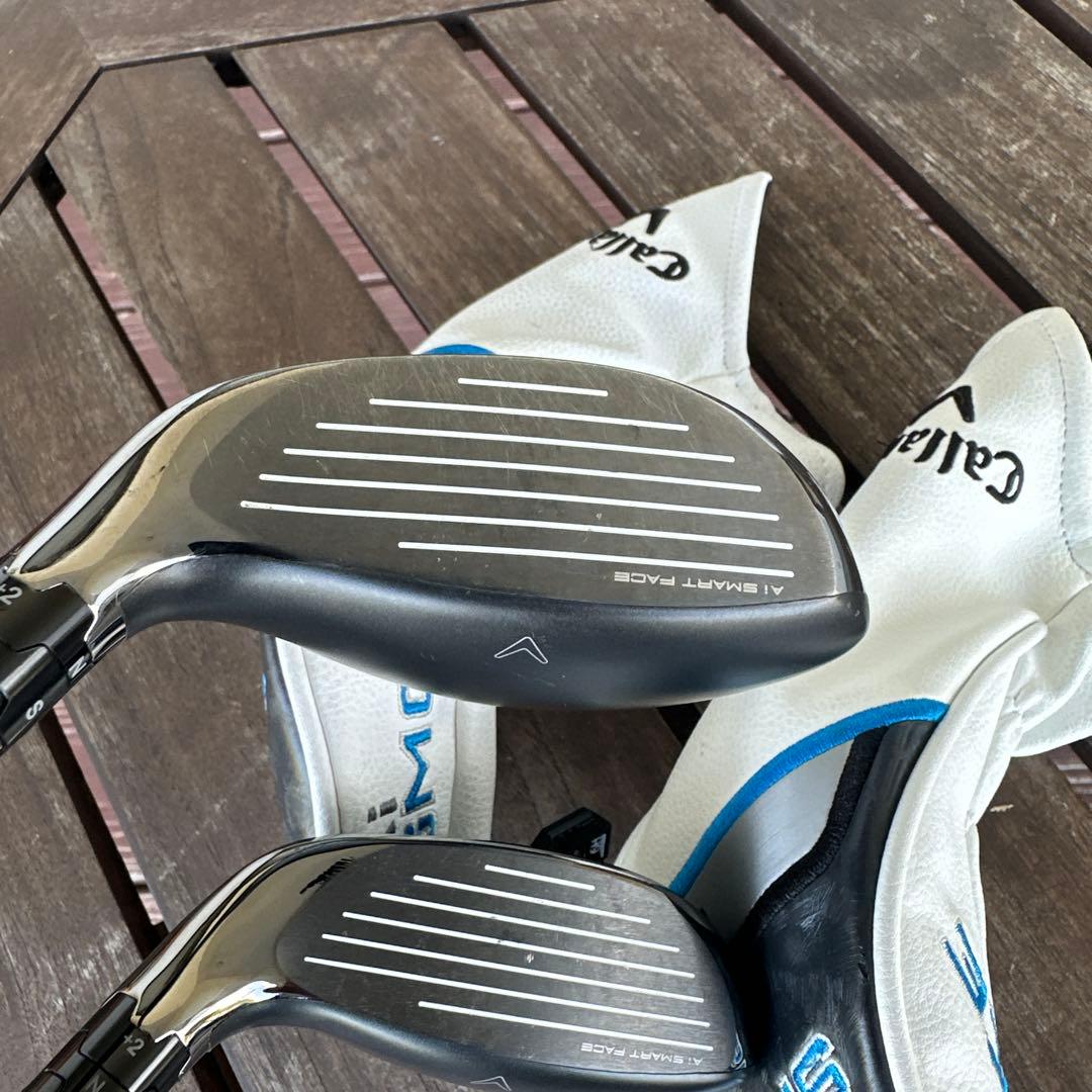 キャロウェイAiスモークHLユーティリティ5U 25° 6U27° 2本セット