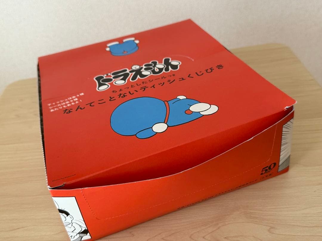 非売品　ドラえもん　なんてことないティッシュくじびき