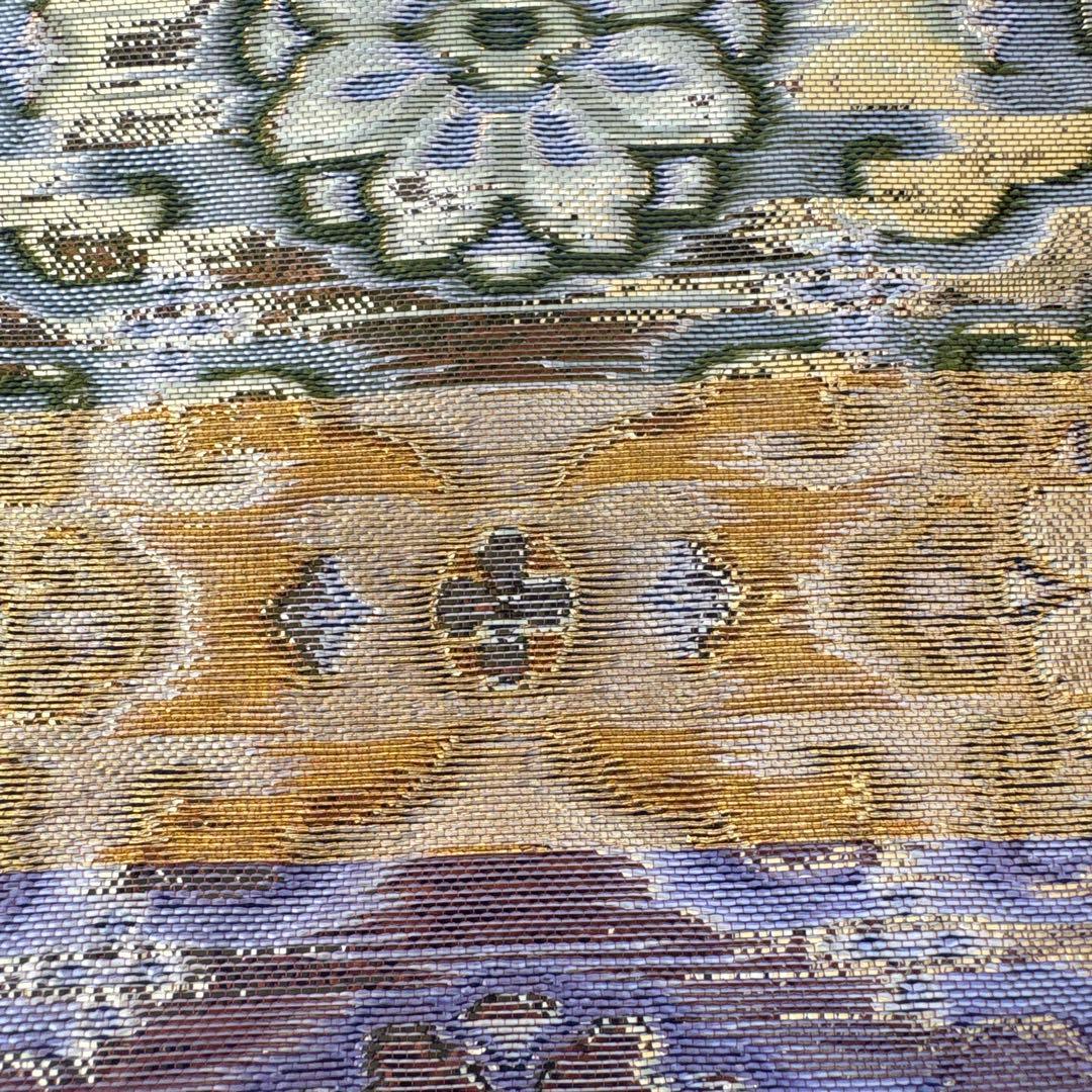 広巾金通唐草結燭甲 10尺　300×70