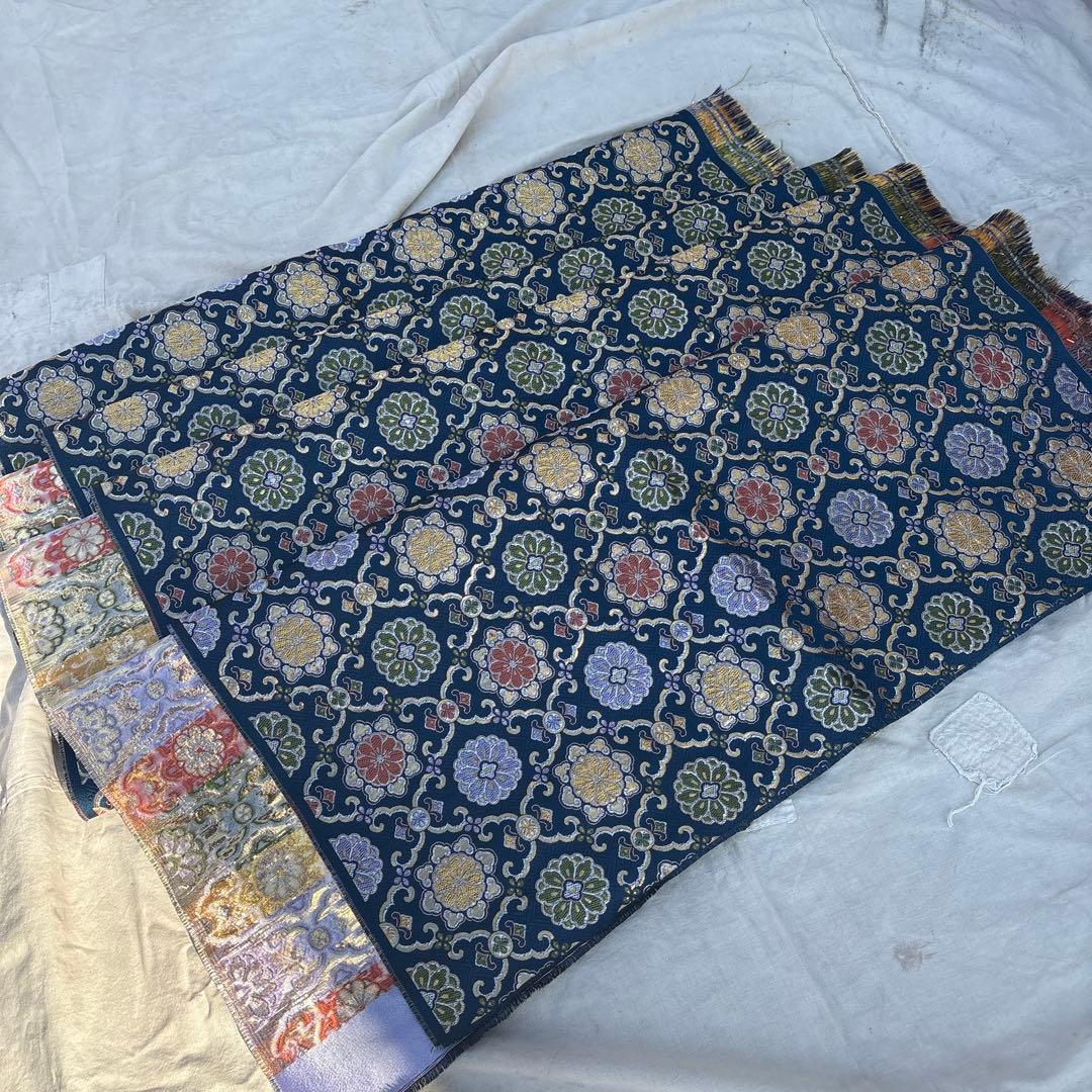 広巾金通唐草結燭甲 10尺　300×70