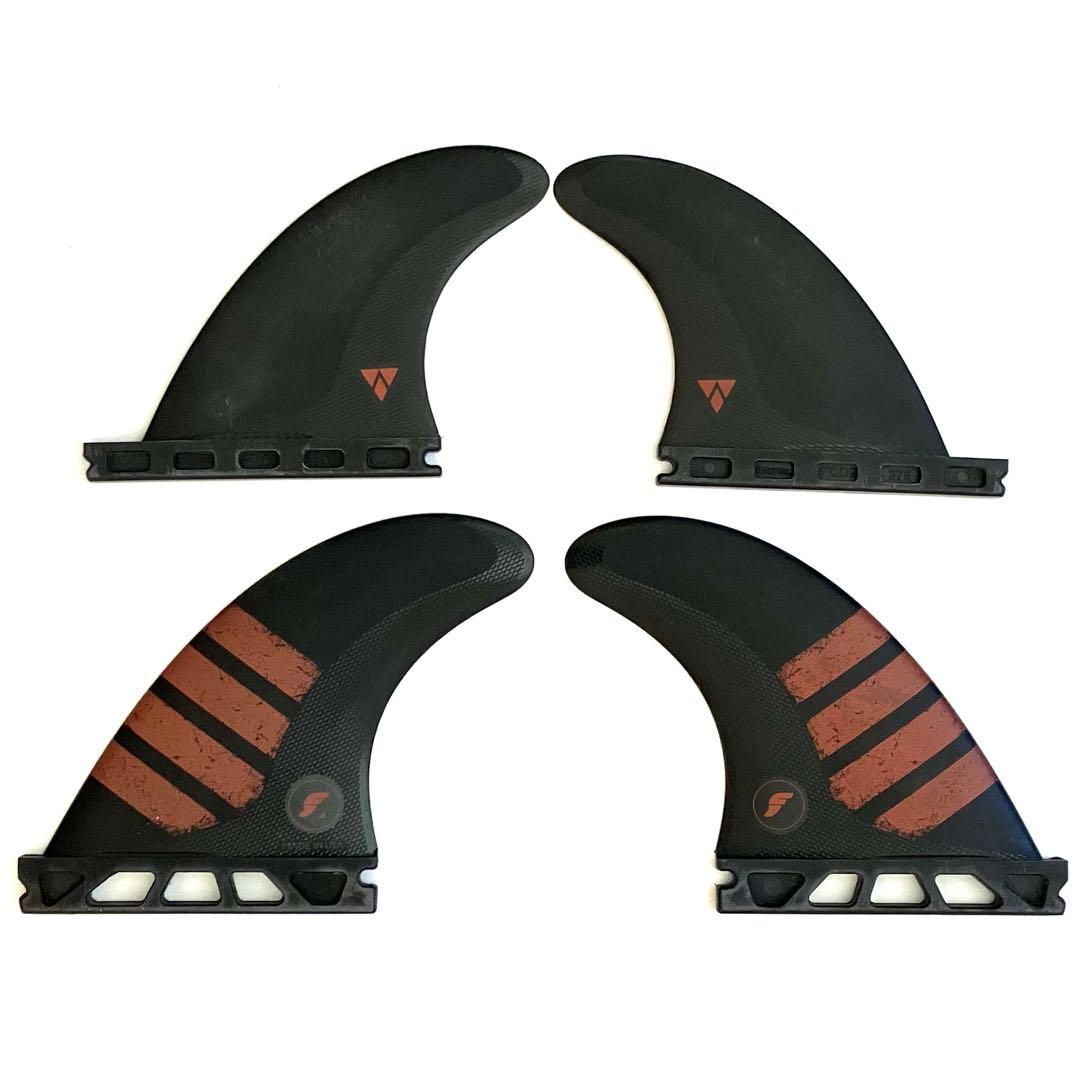 Futuresフィン F4 ALPHA 5フィンquad トライ