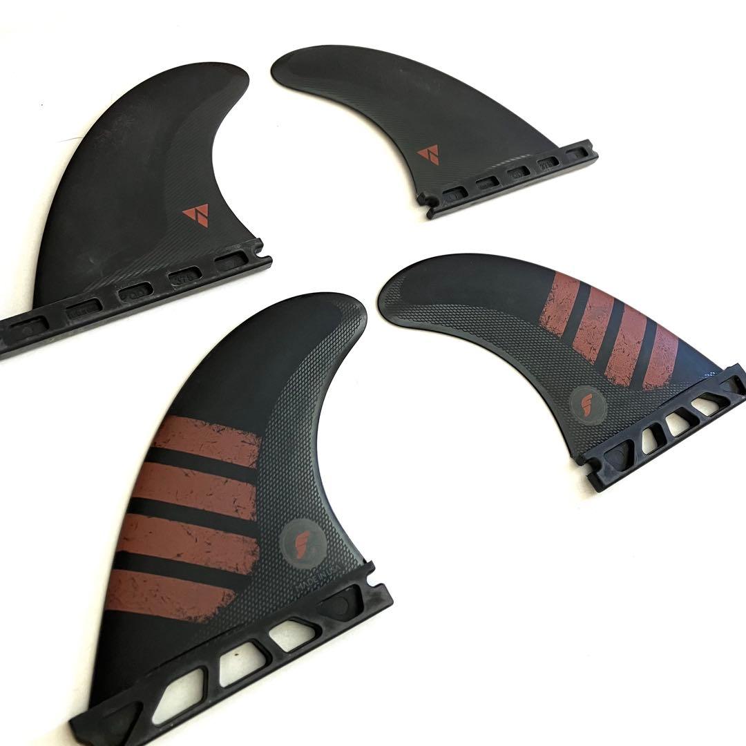 Futuresフィン F4 ALPHA 5フィンquad トライ