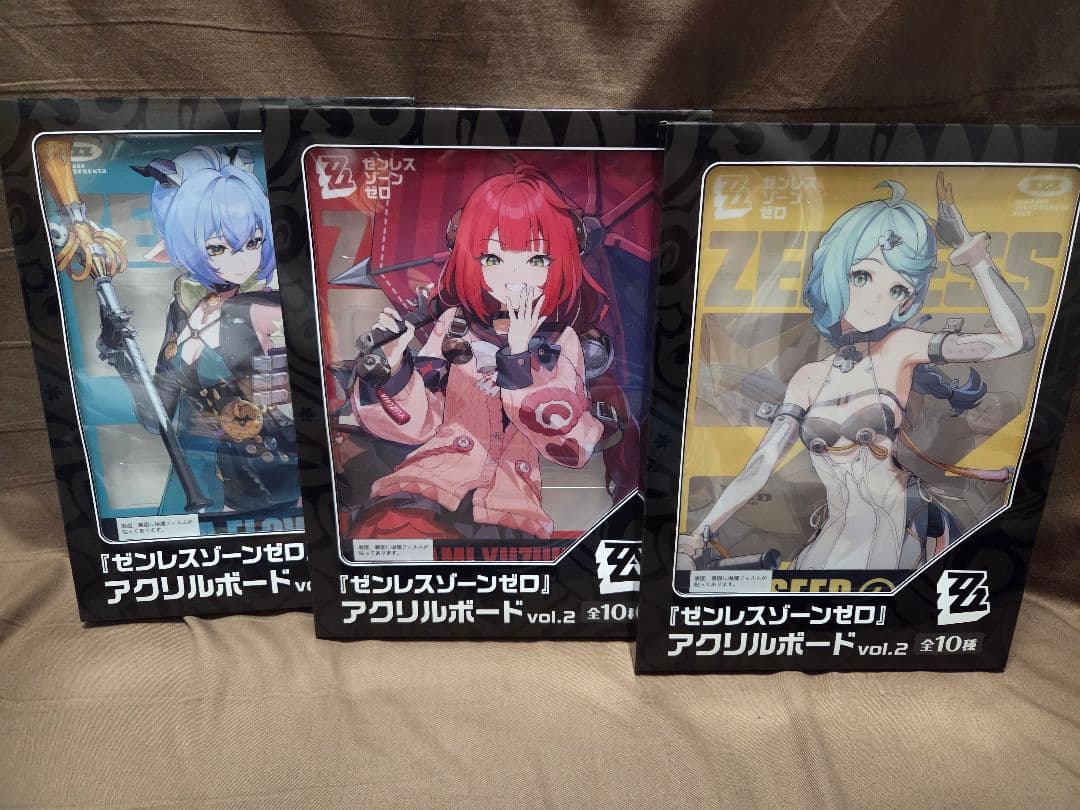 GIGO　　ゼンレスゾーンゼロ アクリルボード 　9種　イラストボード　ゼンゼロ