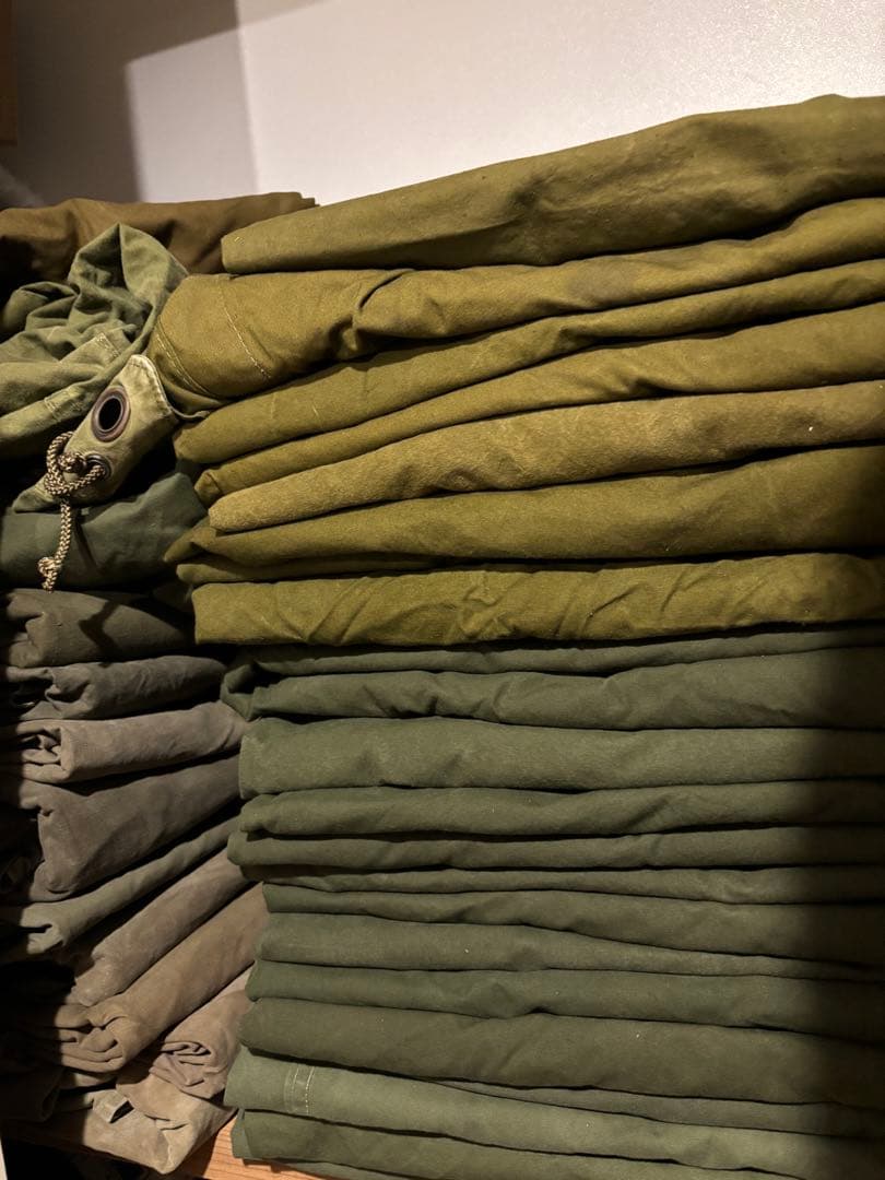 【軍幕屋】希少★ノルウェー軍テント★軍余剰品★4枚組