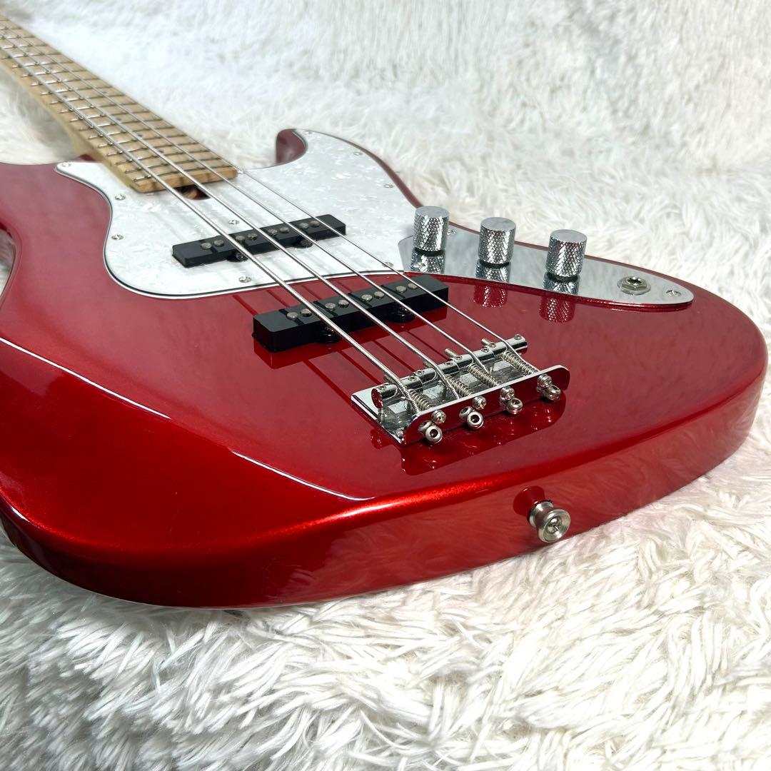 Bacchus BJB-330 ジャズベース キャンディアップルレッド
