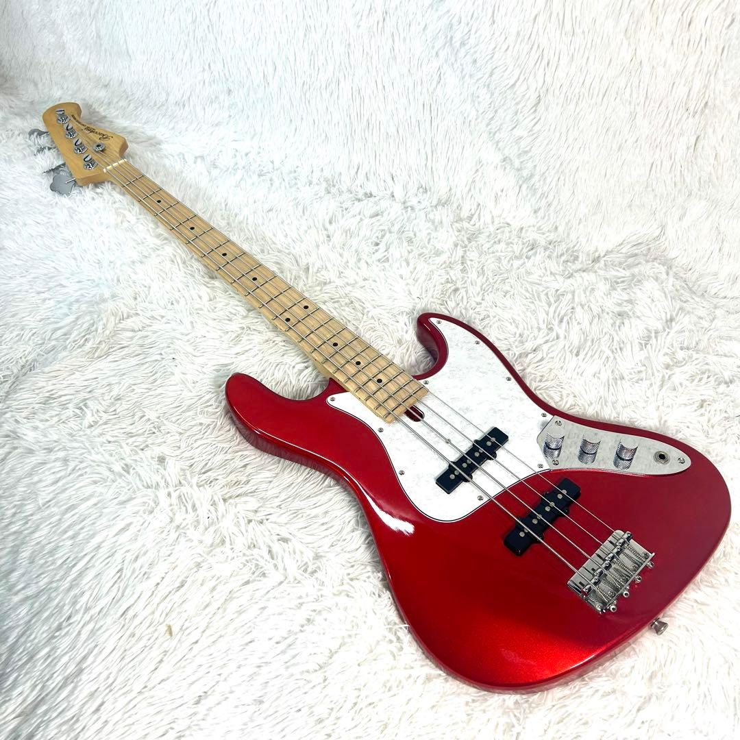 Bacchus BJB-330 ジャズベース キャンディアップルレッド