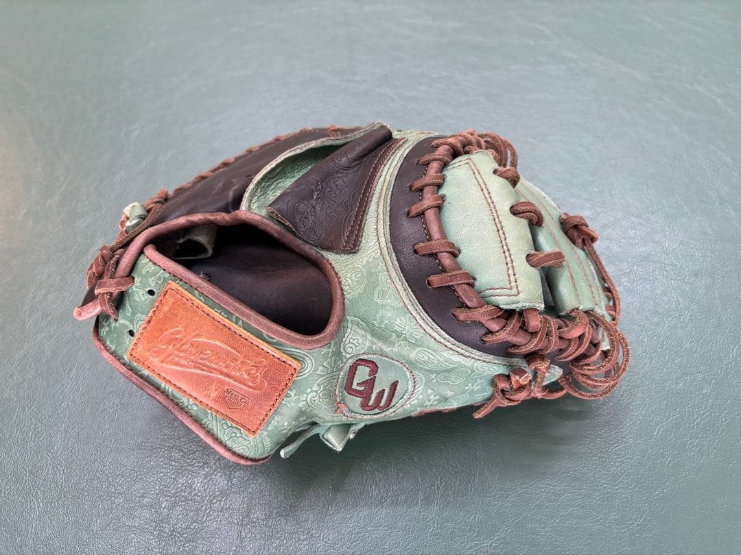 ※おかか キャッチャーミット　グラブワークス　オーダー　グローブ