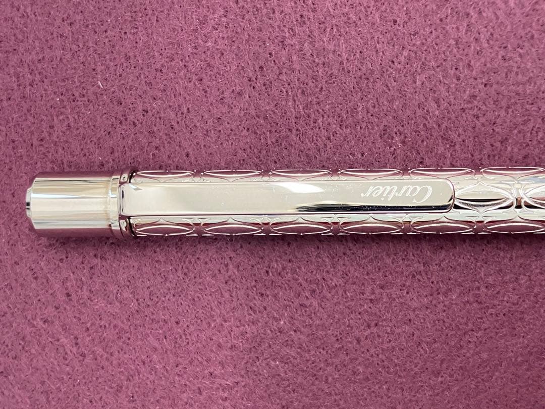 Cartier ボールペン シルバー