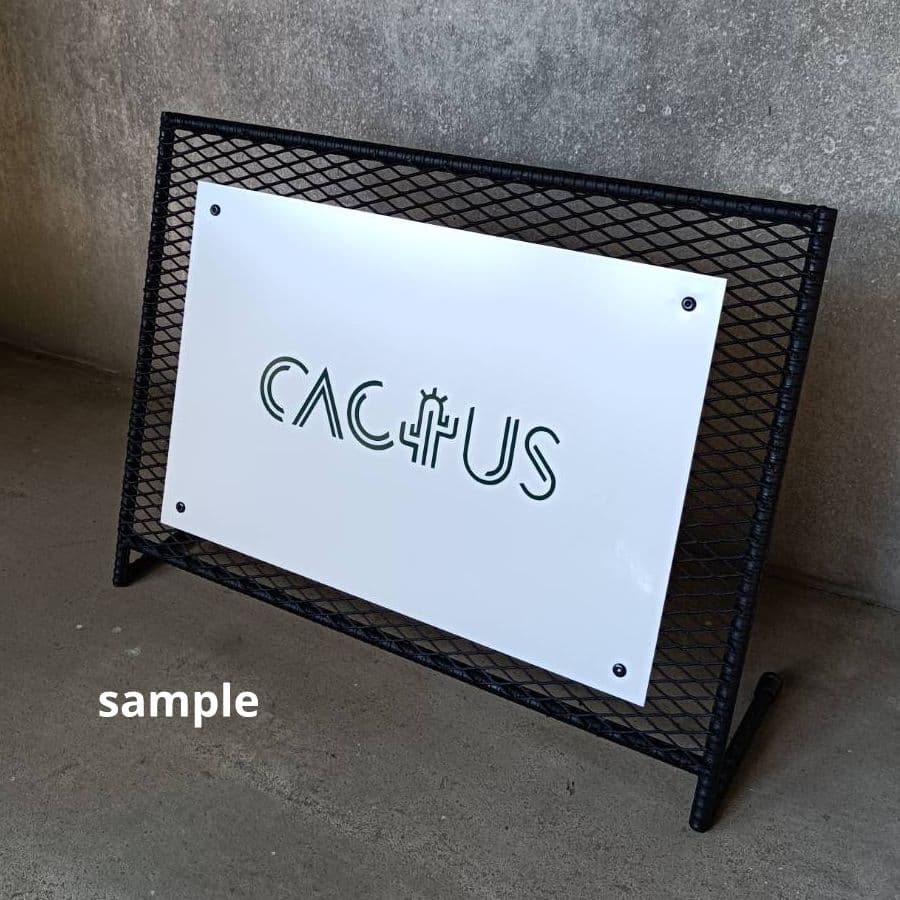 メッシュサインボード 565mm x 430mm