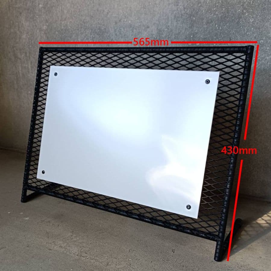 メッシュサインボード 565mm x 430mm