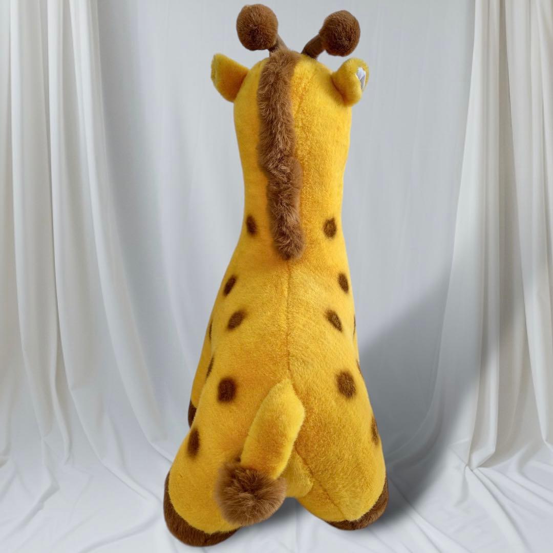 【希少】レトロ　 超特大　吉徳 ズーニーキリン ぬいぐるみ　ビッグサイズ　日本製